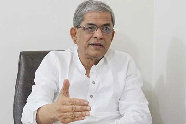 সরকার গণআন্দোলনে দিশেহারা: মির্জা ফখরুল