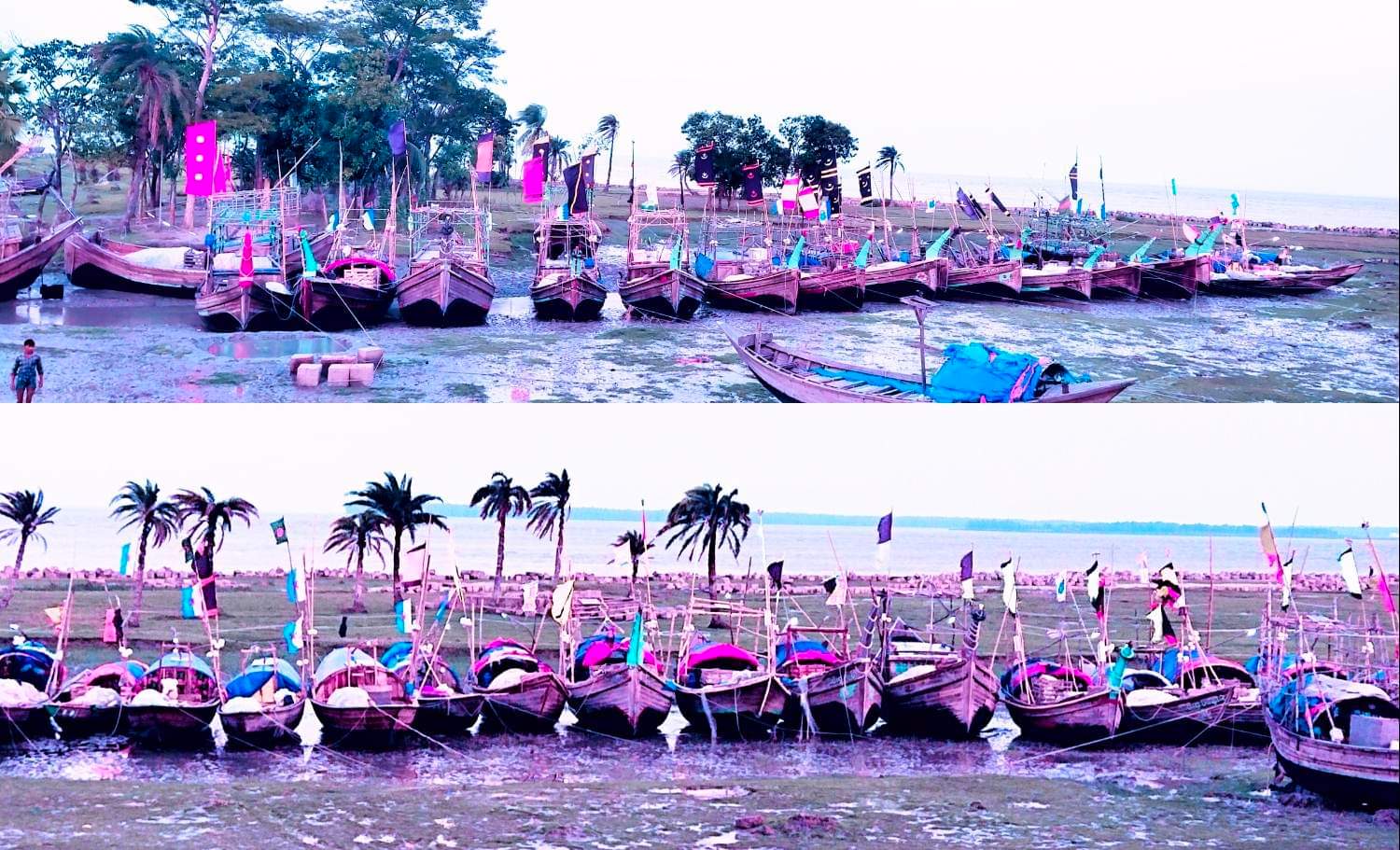 মেঘনায় নেই রুপালী ইলিশ , জেলে পল্লীতে হাহাকার