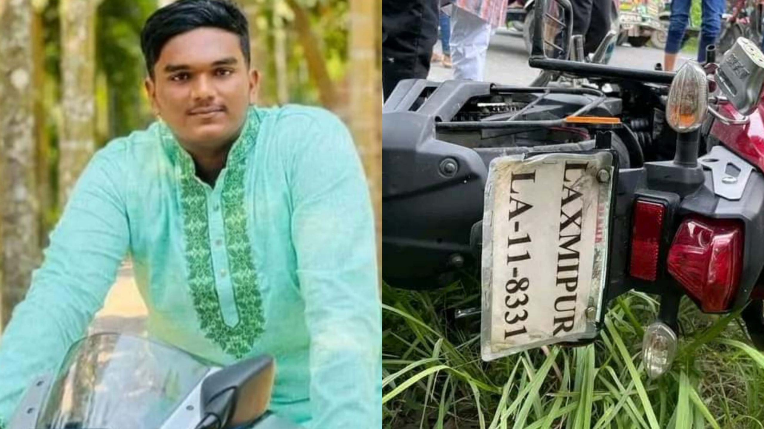 লক্ষ্মীপুরে দুই মোটরসাইকেল মুখোমুখি সংঘর্ষ: নিহত ২
