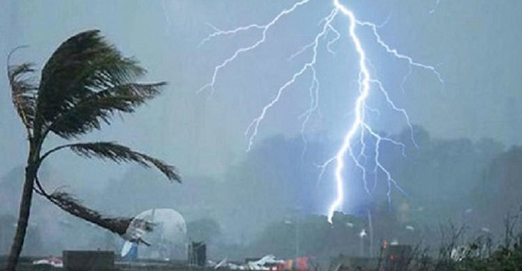 ১৯ অঞ্চলে ঝোড়ো হাওয়াসহ বৃষ্টির আভাস