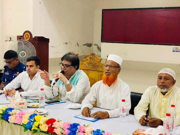 শ্রীপুরে আইন শৃঙ্খলা বিষয়ক মাসিক সভা অনুষ্ঠিত