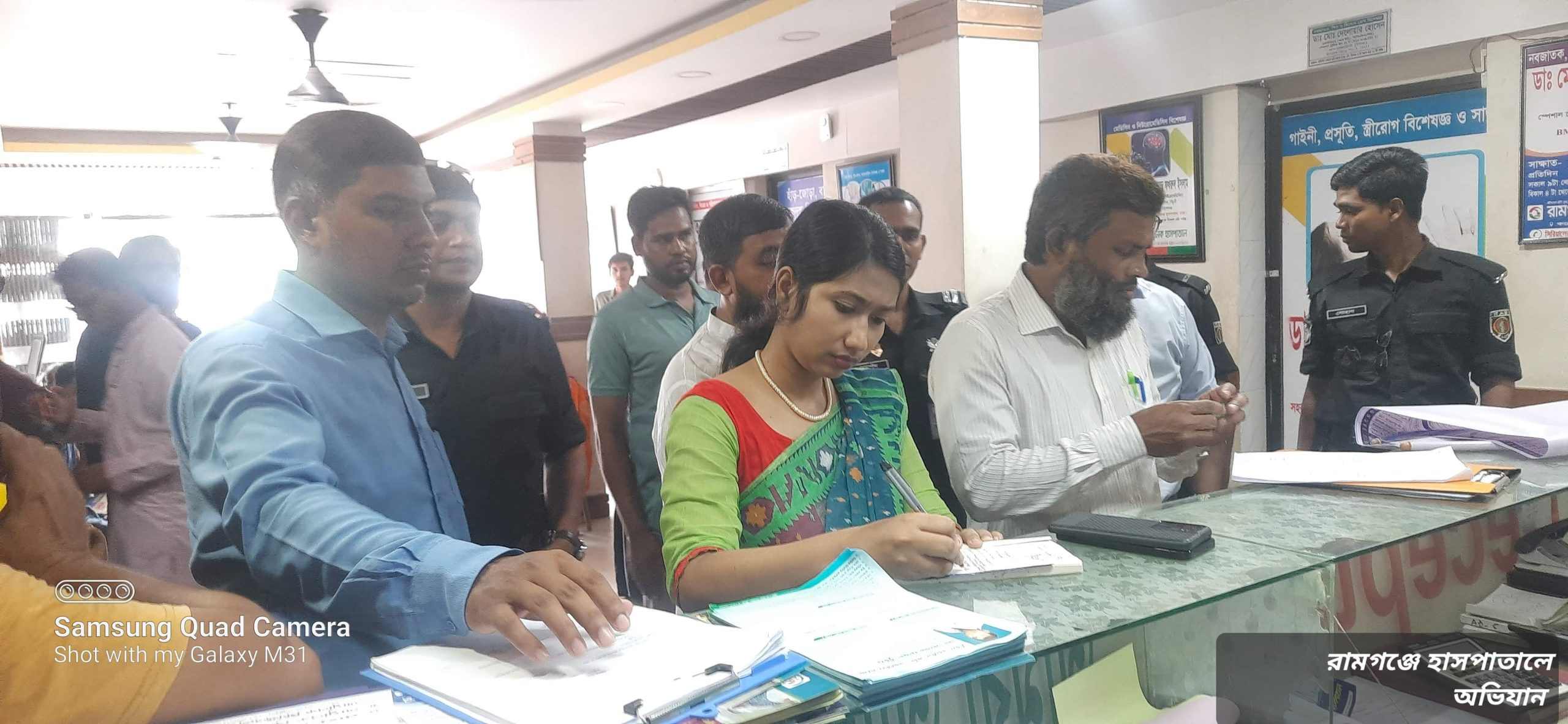 রামগঞ্জে ভ্রাম্যমাণ আদালতের অভিযান, তিন হাসপাতালকে ২লাখ টাকা জরিমানা