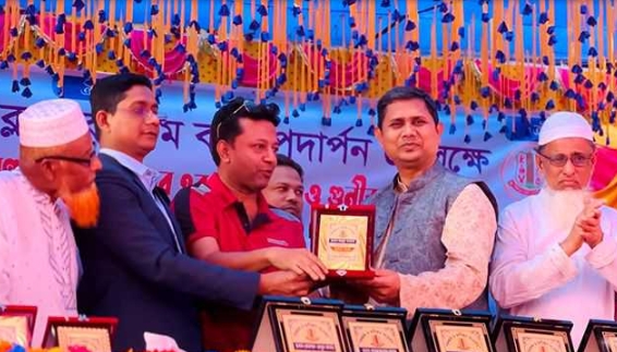 রামগঞ্জে বিষ্ণুপুর তরুন স্পোটিং ক্লাবের শিক্ষক ও গুণীজন সংবর্ধনা 