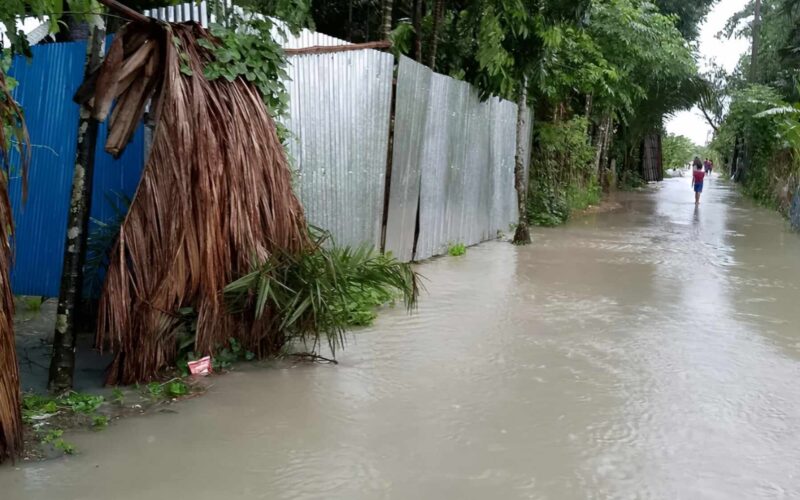 রায়পুরে জলাবদ্ধতায় বিপর্যস্ত জনজীবন