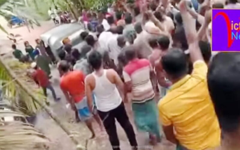 কমলনগরে হ্যান্ডকাপসহ আসামি ছিনিয়ে নিলেন জনতা