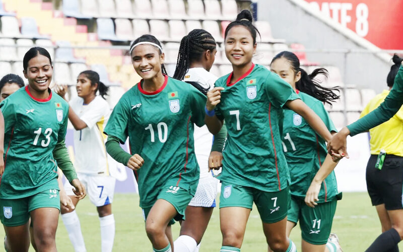 লঙ্কানদের জালে বাংলাদেশের ৯ গোল