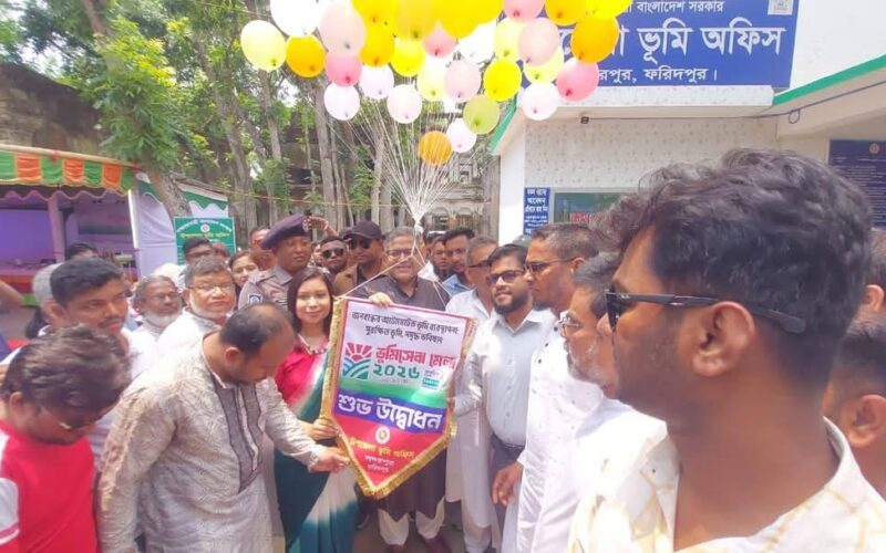সদরপুরে তিন দিনব্যাপী ভূমি সেবা মেলা-২০২৬ উদ্বোধন
