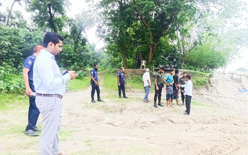 নরসিংদীতে অবৈধ মাটি কাটার বিরুদ্ধে মোবাইল কোর্ট, দুইজনের কারাদণ্ড