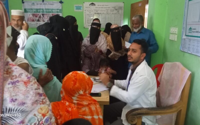 রায়পুরে চক্ষু চিকিৎসা ক্যাম্পে সেবা পেলেন পাঁচ শতাধিক রোগী