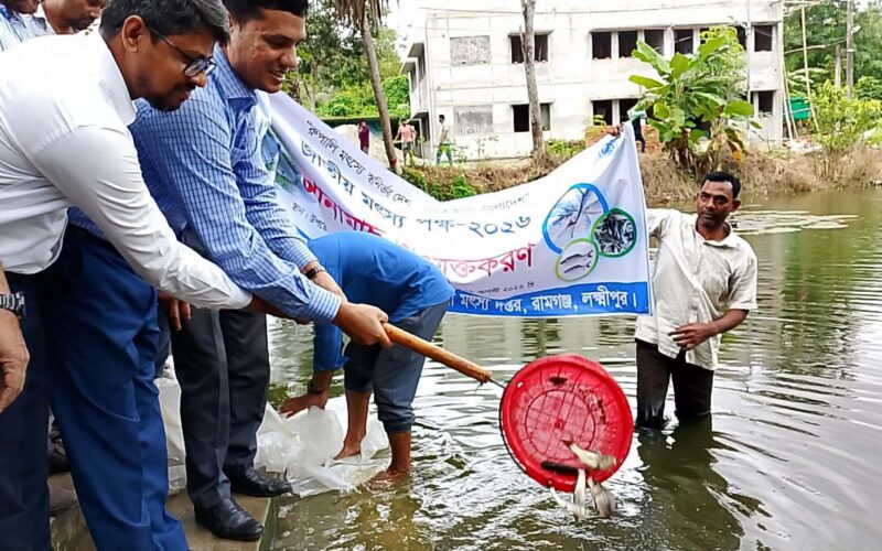 রামগঞ্জে জাতীয় মৎস্য -২৬ উদ্বোধন